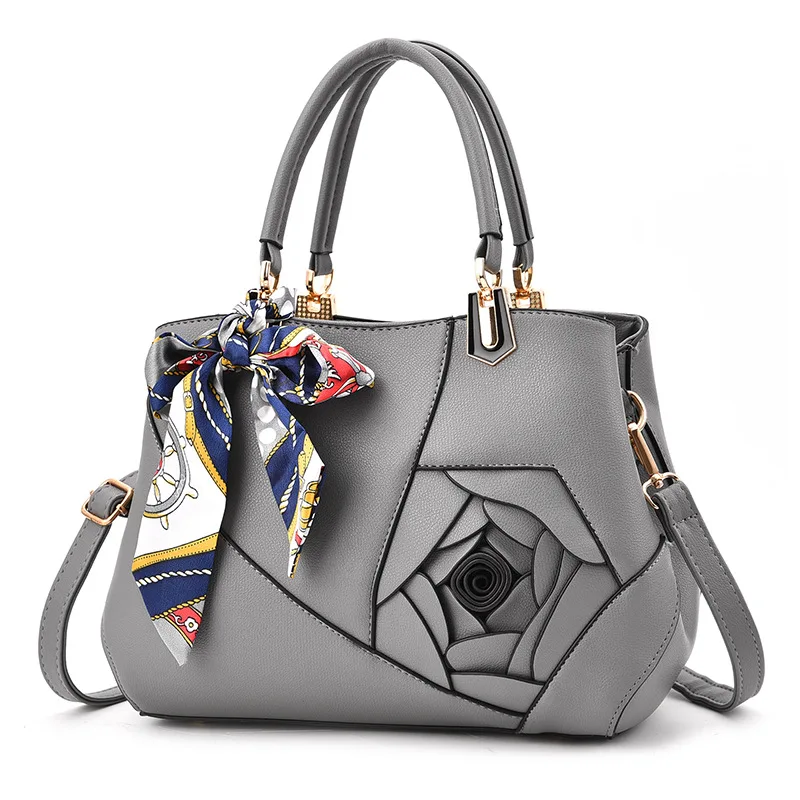 Сумки через плечо для женщин, роскошные сумки, сумки-тоут, дизайнерские женские Сумки из искусственной кожи, сумка на плечо с кисточками, женские вечерние сумки-мессенджеры - Цвет: Gray