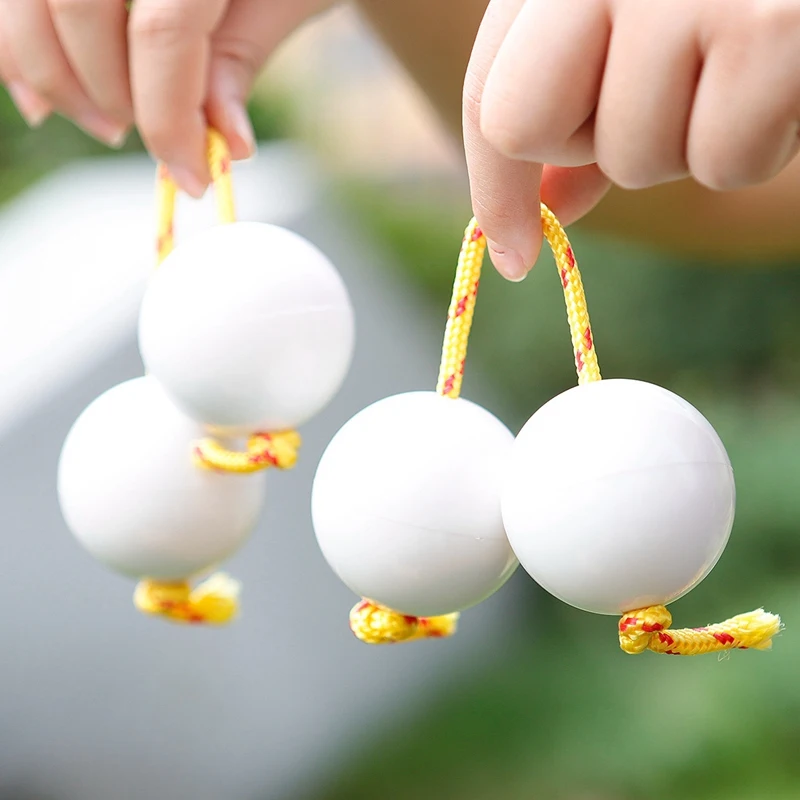 2Pcs Plastic Sand Hammer Maracas Egg Baby Child Toy Orff Early Educational Musical Toys