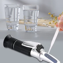 0-80%Alcohol-Refractometer Yieryi Handheld Concentration for Spirits Household Liquor