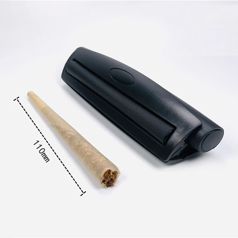 Portable Mini Manual Tobacco Joint Roller Cone Cigarette Rolling Machine for 110mm Smoking Rolling Papers Cigarette Maker DIY