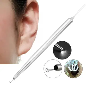 

Ear Cleaner Aluminum Alloy Visual Ear Spoon LED Ear Wax Cleaning Ear Care Tool Ear Cleaning Tools