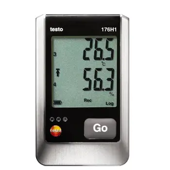 

Testo 176H1 - Four-channel Humidity and Temperature Data Logger,Measuring Range:-4° to 158 °F / -20 to +70 °C,0572 1765.