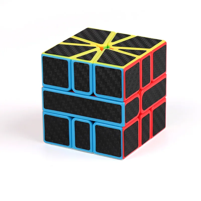 

Demon Rubik's Cube Classroom Carbon Fiber SQ-1 Rubik's Cube Game Only Racing Smooth Intelligence Rubik's Cube Pressure Reduction
