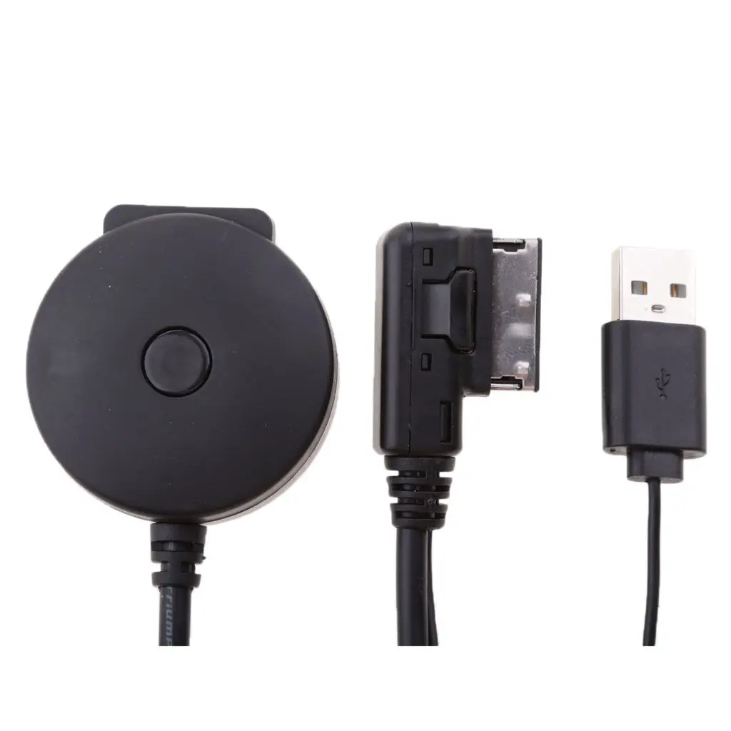 Bluetooth Audio Input USB Male Female Cable Connector for Audi A6L A5