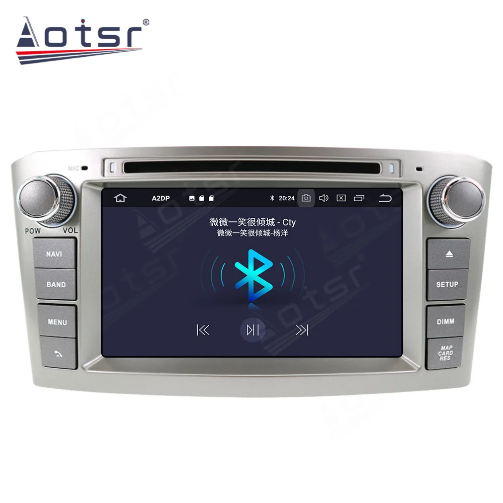 For Toyota Avensis T25 2003 - 2008 Android Multimedia Car Radio DVD Video Player HD GPS Navigation Carplay Audio Stereo Screen
