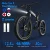 Электрический велосипед Max 50km/h 12.8 ah 48v1000W Fat Tire ebike Складной Электронный Велосипед Дешевый Электро Велосипед bici elettrica
