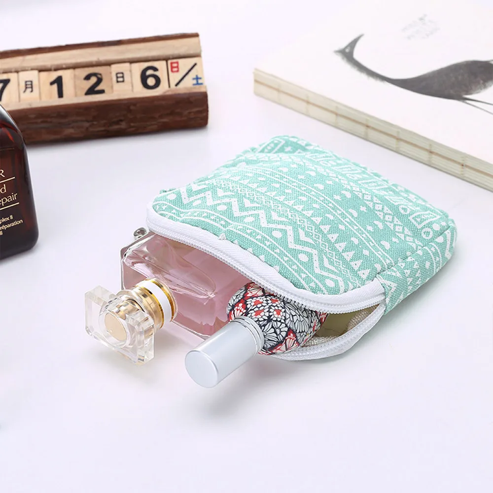 Маленький женский кошелек, модный кошелек на молнии с принтом Kawaii, Женская милая открытка, мини Детская сумка, визитница унисекс, кошелек