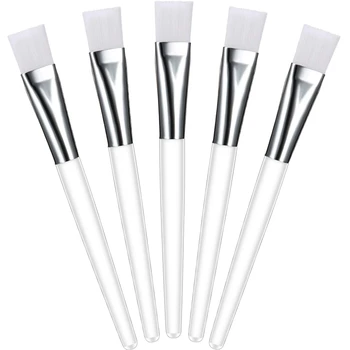 

24 Pcs Facial Mask Brush Transparent Facial Mask Brush Cosmetic Makeup Brush Tool for Facial Mask