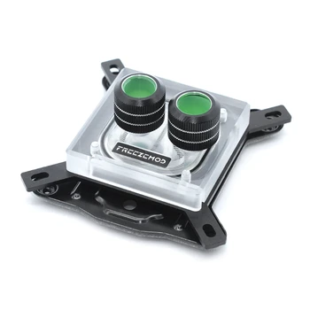

G1/4 Thread Waterblock Acrylic Copper Water Cooling CPU Radiator Heatsink Block