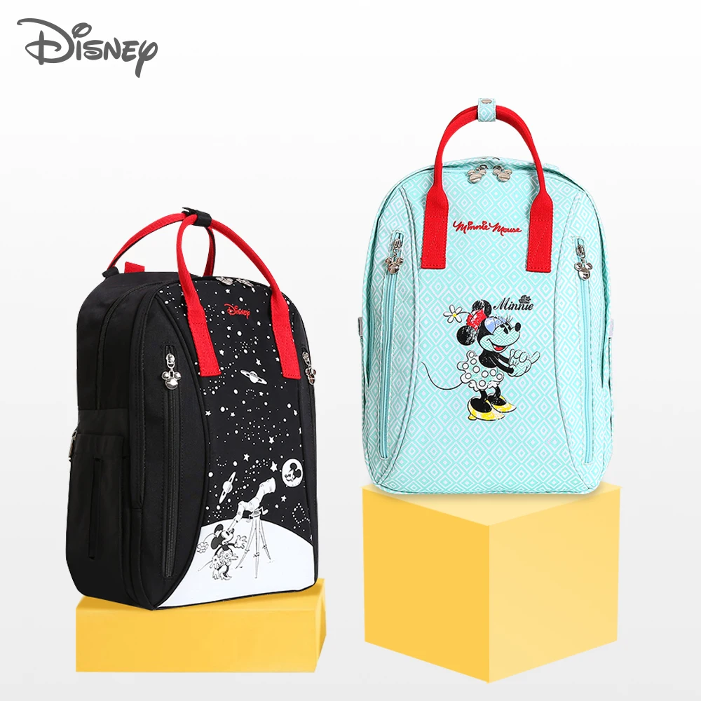 Disney mochila de fraldas para bebês, com