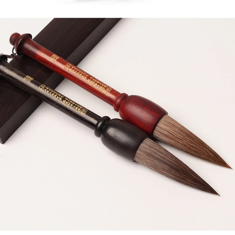 Chinese Calligraphy Brush Horse Hair Large Hopper-shaped Pen Couplets Writing Painting | Канцтовары для офиса и дома