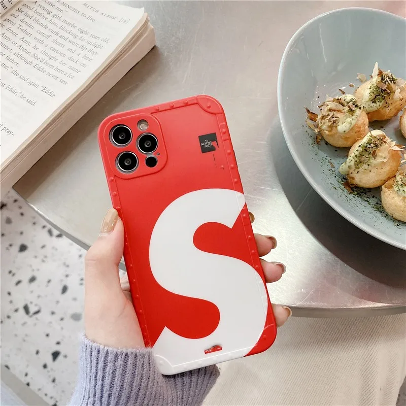 Street Fashion S  Soft Case For Iphone 13 11 12 Pro Max Mini 7 8 Plus Xr X Xs Max Se Silicone Phone Cover Luxury Fundas Capa