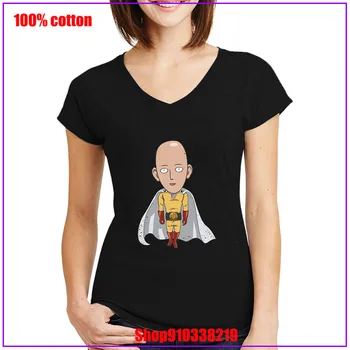 

Mens One Punch Man Saitama Gym Anime Manga Unisex Casual Tshirt v neck T-Shirt cotton Tee Tops Classic Custom Design Tee Shirt
