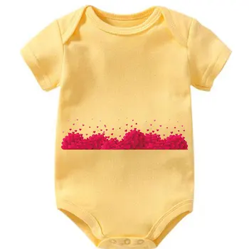 

Baby Bodysuit Summer Clothes Boys Girls Jumpsuit Love Short Sleeve Cotton baby clothing Infant sets 0-24M for Kids Gifts