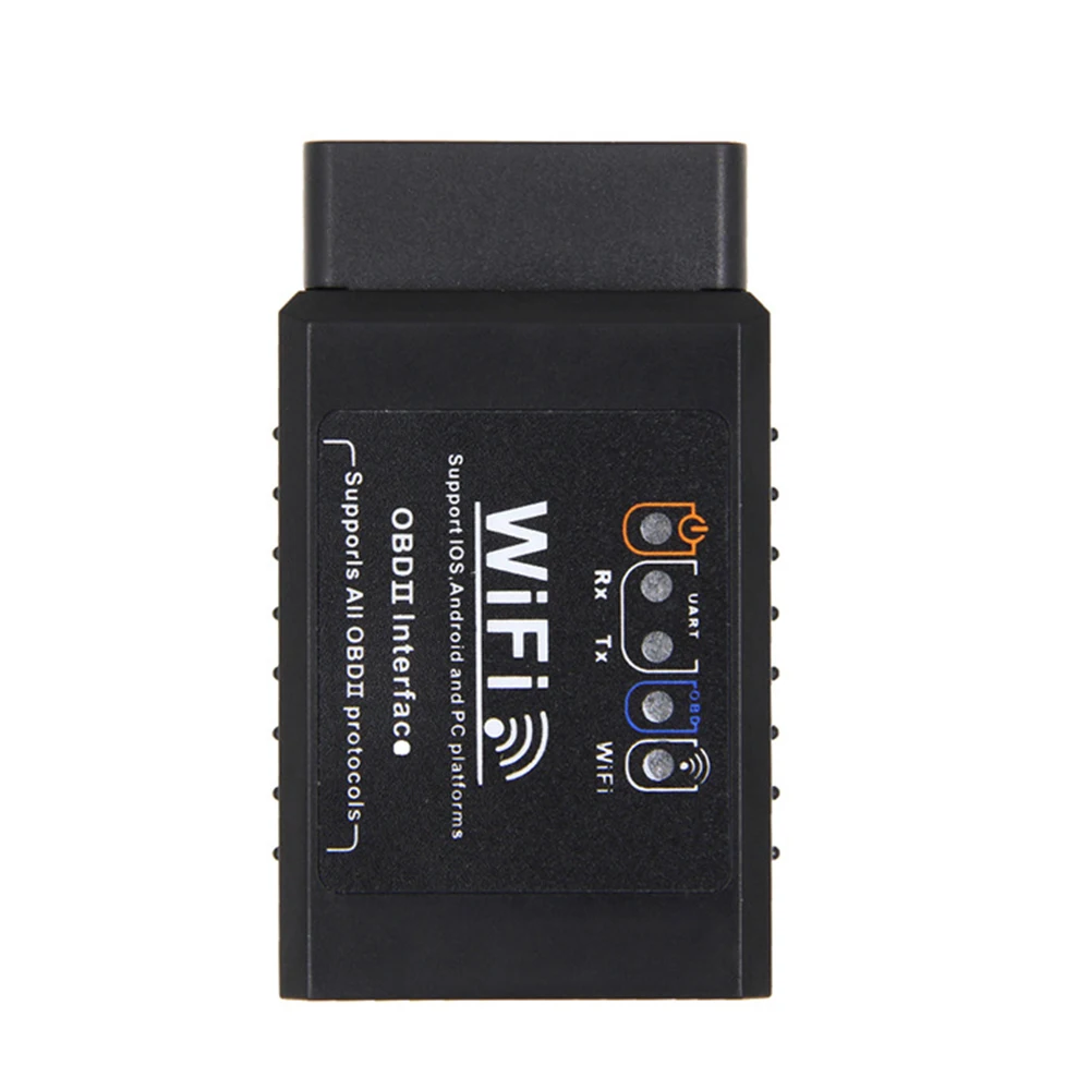 V1.5 автомобильный wifi OBD 2 OBD2 обсидиан инструмент Foseal адаптер сканера проверка света двигателя диагностический инструмент для IOS и Android