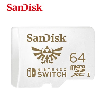 

SanDisk New style micro sd card 128GB 64GB 256GB cartao de memoria SDXC memory cards for Nintendo Switch TF card with adapter