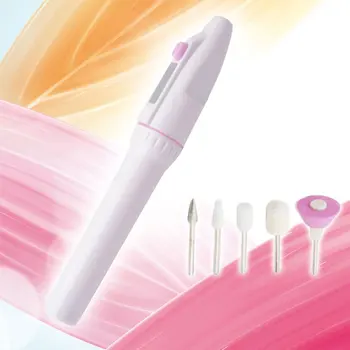 

1pcs Mini Electric Nail File Durable Manicure Pedicure Grinding Nail Polisher Nail Art Tool