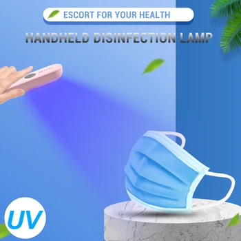 

Portable UV Sterilizer 5V UV LED Disinfection Lamp UVC LED Light Sterilization Stick Rod Ultraviolet LED Light Sterilizer 400mAh