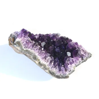 

High Quality Natural Amethyst Cluster Reiki Stone Home Decor Healing Art Guardian Spirit Quartz Feng shui Gift