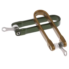 Унисекс портативный u-стиль брелок мини инструмент зажим для ключей смарт-палочки Твердый оксид алюминиевая Папка Карманный держатель для ключей зажим Органайзер