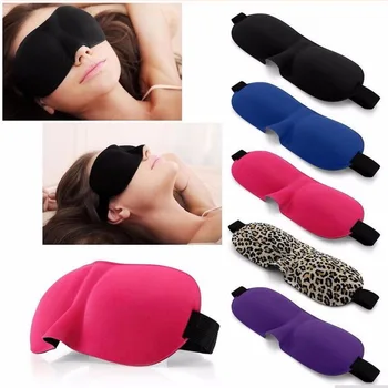 

1Pcs 3D Sleep Mask Natural Sleeping Eye Mask Eyeshade Cover Shade Eye Patch Women Men Soft Portable Blindfold Travel Eyepatch