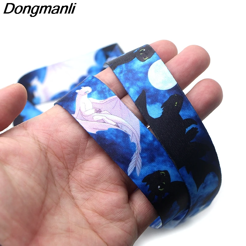 P3490 Dongmanli Как приручить дракона ожерелье ID Lanyards/мобильный телефон Веревка/ремешок на шею Ремни Аксессуары