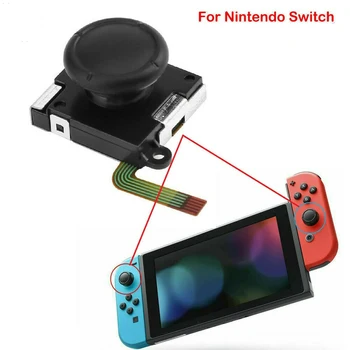 

2 PCS 3D Analog Joystick Thumb Sticks Sensor Replacement Compatible With Nintendo Switch NS Joy Con Controller