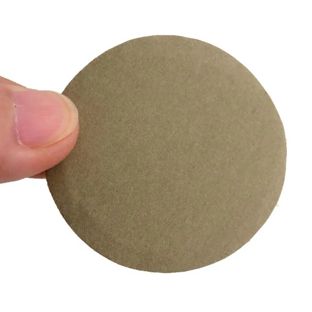100Pcs 2 Inch Sanding Disc 50mm Wet& Dry Flocking Sandpaper 60-10000 Grit Waterproof And Oil- Proof