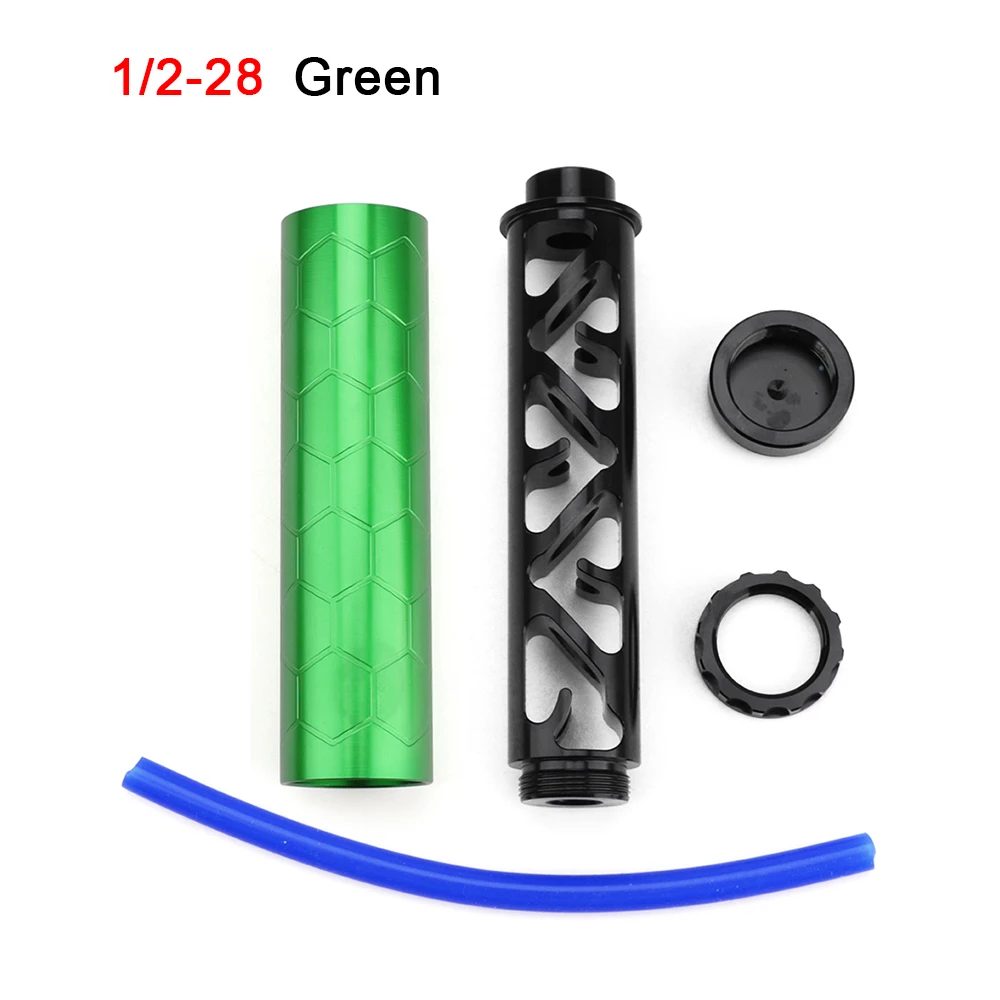 1/2-28 или 5/8-24 топливный фильтр корпус автомобиля растворитель ловушка для NAPA 4003 WIX 24003 6 цветов Алюминий - Цвет: 1-2-28 GREEN