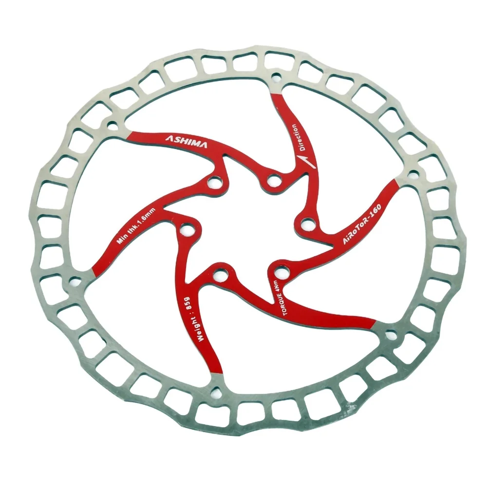 ASHIMA – Rotor de disque de frein vtt en acier inoxydable