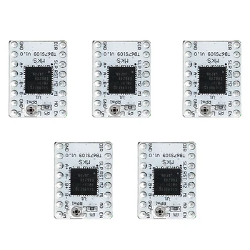 

Makerbase 5Pcs 3D Printer Parts StepStick MKS TB67S109 Stepper Motor Driver Supporting 1/32 Microsteps and Max Current 3.3A