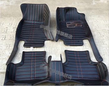 

Whole Surrounded Front and Back Seats Special Car Floor Mats for Right Hand Drive A3 2015 Waterproof Carpets for A3 2014-2010