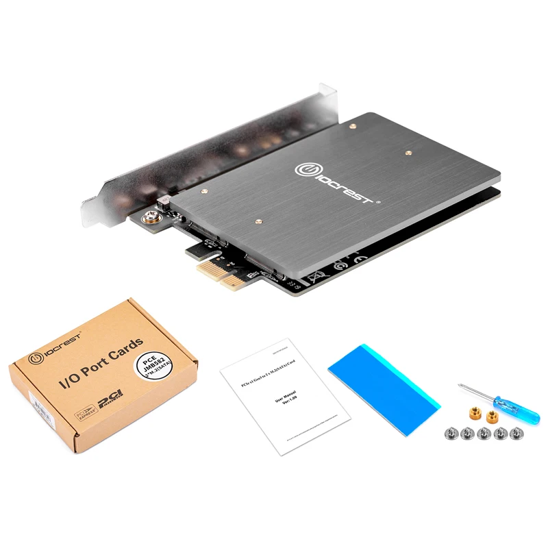 Добавить на карты PCIE в M2 адаптер M.2 NGFF PCI Express X1 двойной порт B Ключ карта
