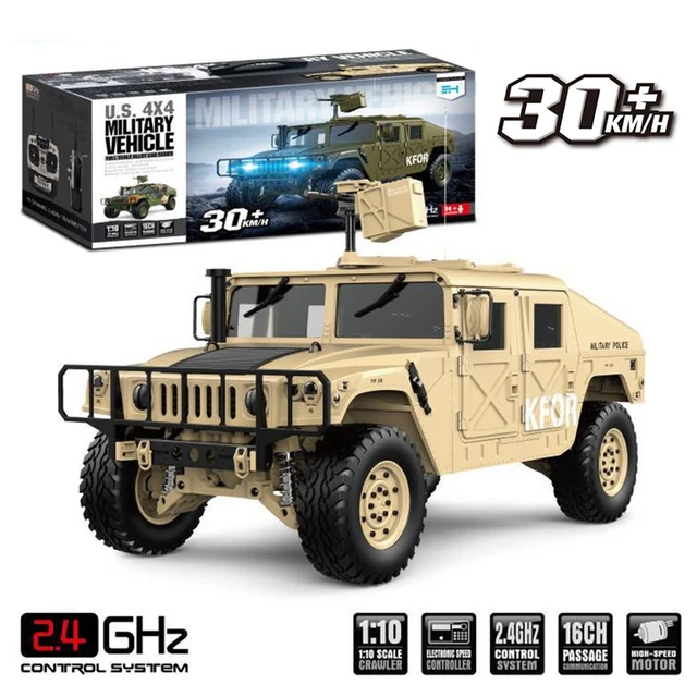 JTY Mainan 1:10 Truk RC Hummer 4X4 