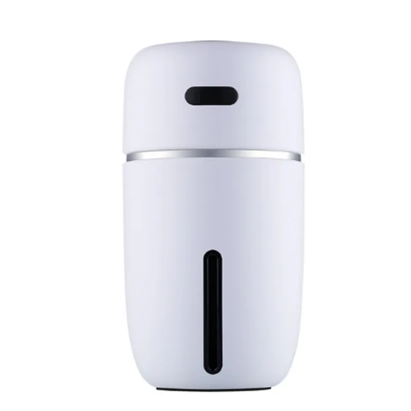 USB Mini Mute Luchtbevochtiger многофункциональный автоматический настольный Luchtbevochtiger 200 мл Kleurrijke Licht диффузор - Цвет: white