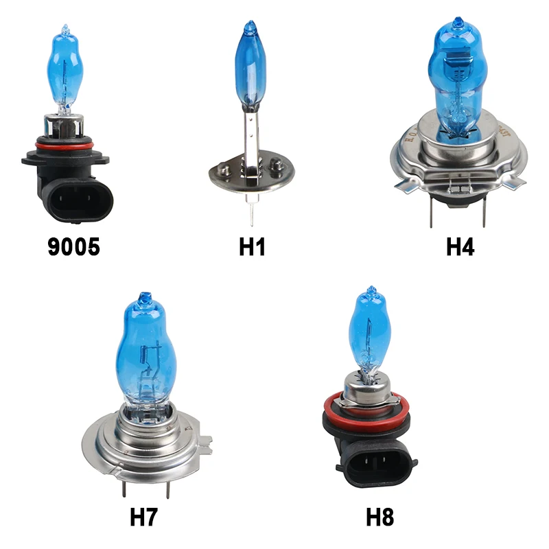 H1/H4/H7/H8/9005 100W 12V головной светильник лампы, галоген, ксенон, супер яркий белый-противотуманные фары Дневные Фары Светильник фар дальнего света DRL дневные ходовые светильник