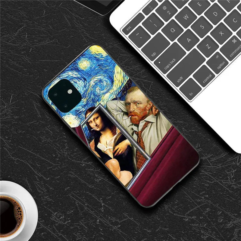 7766B Ottwn для iPhone 11 чехол силиконовый художественный абстрактный для iPhone 7 8 6 6s Plus 11 Pro X XR XS Max 5S SE мягкий чехол для телефона TPU задняя крышка - Цвет: 7766B