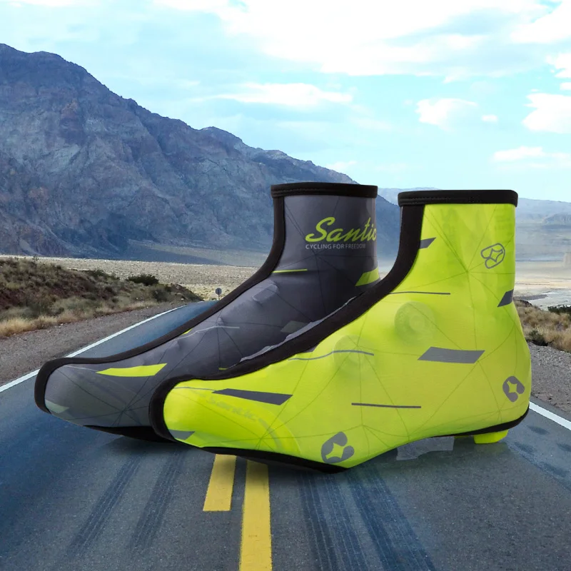 Santic мужской чехол для велосипедной обуви эластичный дышащий пыленепроницаемый