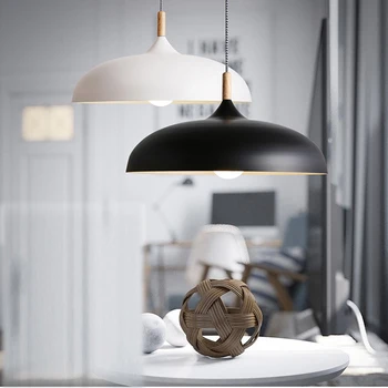 

Aluminum Chandelier Dining Room Living Lights Vintage Home Chandeliers Ceiling Fixtures Lighting American Type Modern E27 Iron