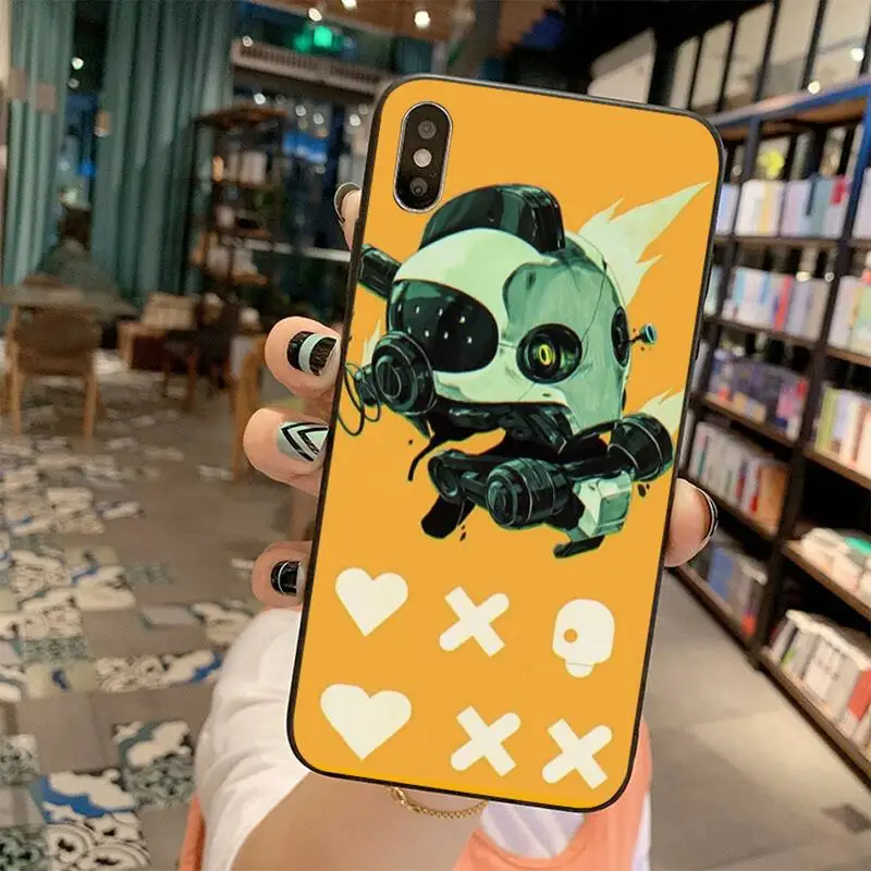 Мягкий черный чехол для телефона PENGHUWAN с анимацией Love Death & Robot iPhone 11 pro XS MAX 8 7 6 6S Plus X