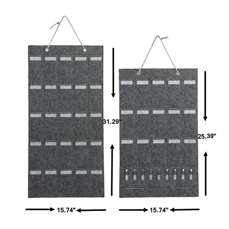 Висячие солнцезащитные очки сумка для хранения Органайзер для домашнего хранения ювелирных изделий сумка дверной настенный