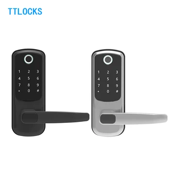 

Password Touch Screen Mobile Phone Bluetooth Control Smart Gateway Door Lock