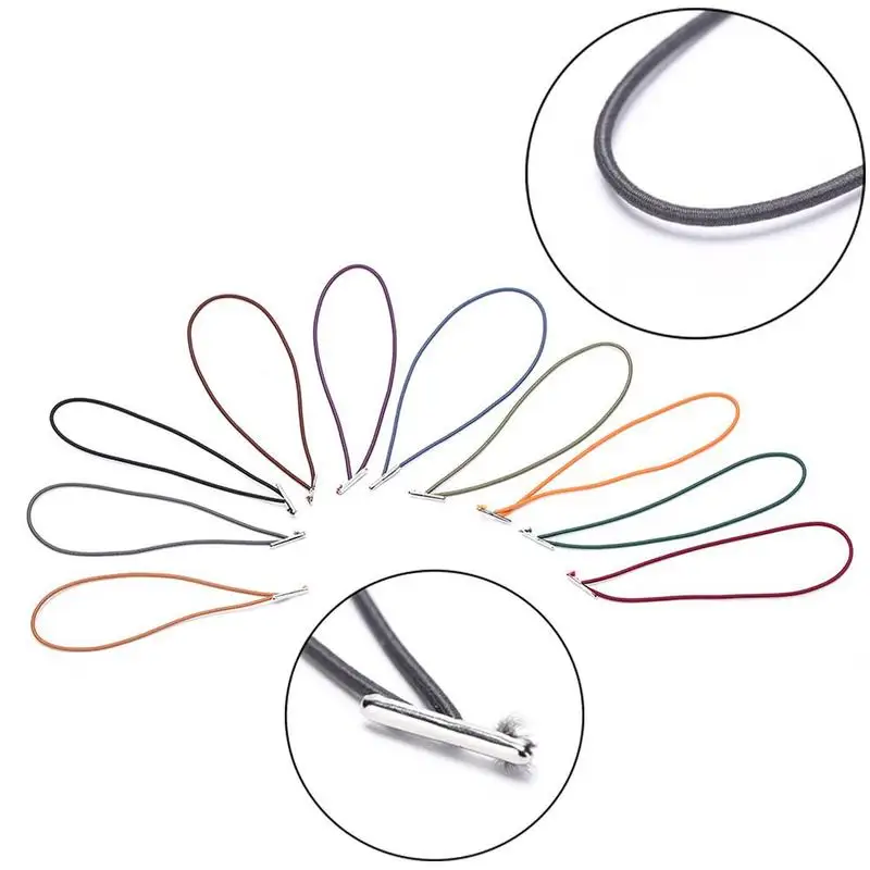 

Color Random Retro Elastic Band Notebook Elastic Rope Cover Leather Tie Rope Rubber Band Strap Special Diy Notebook Accessories