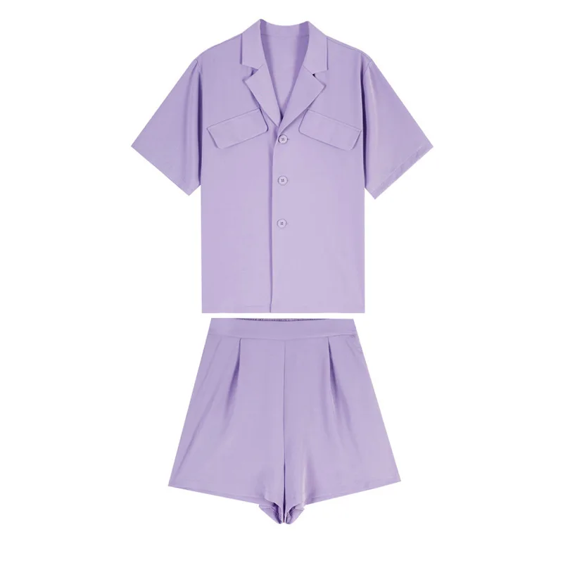 Женские костюмы летняя модель мини шорты в Корейском стиле пальто с коротким