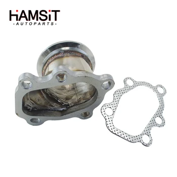 

Hamsit 2.5 Inch Stainless steel Turbocharger 5-hole Flange Base with Gasket For T25 T28 GT25 GT28