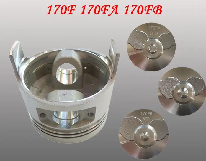 Дизельный двигатель 170F 173FA 178F 178FA 186F 186FA 190FB 192FA комплект поршней для любой китайский бренд