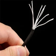100FT Dia.4mm 7 нитей парашютный шнур Паракорд веревка для отдыха на природе Скалолазание Веревка для походов веревка для одежды Паракорд черный