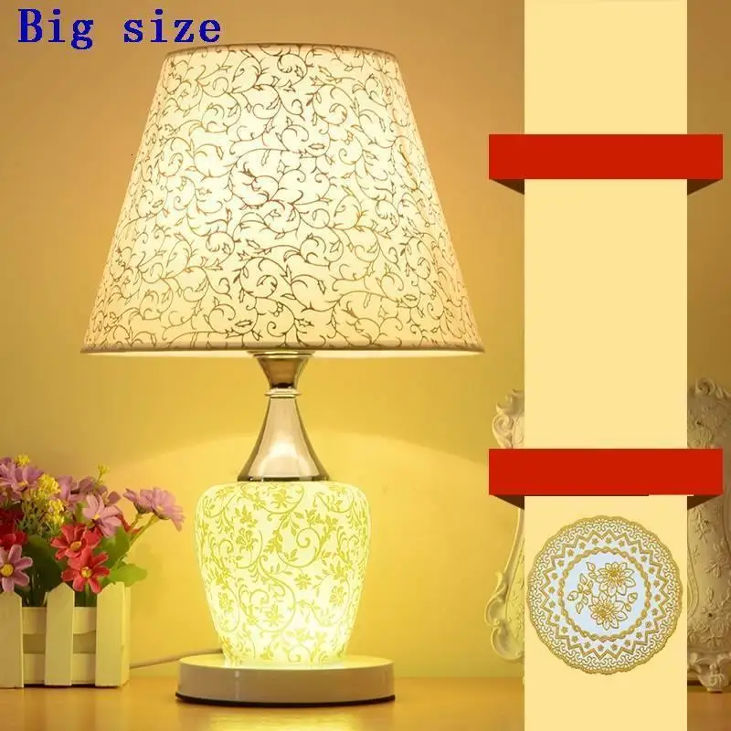 Comodino Mariage lampada Da Tavolo Noel Cabeceira Chambre Deco Luminaria Lampara De Mesa Abajur Para Quarto Настольный прикроватный светильник