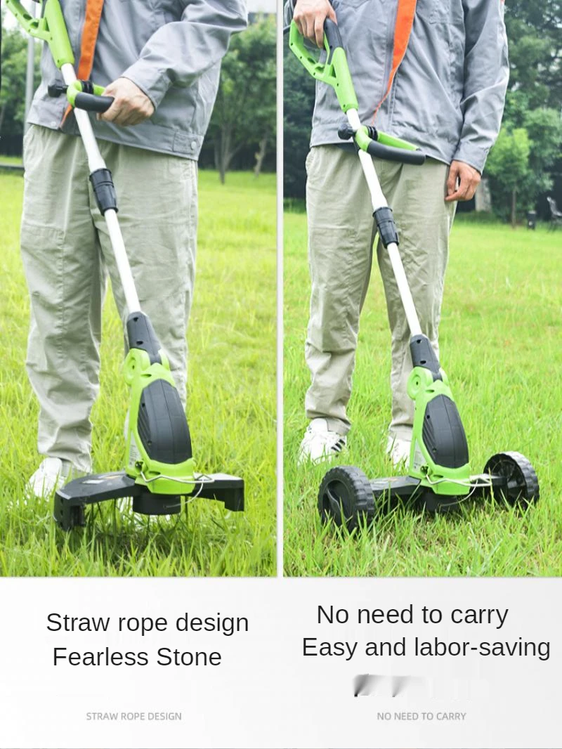 Cortacésped de 220V y 800W para el hogar, máquina cortadora de césped pequeña, - AliExpress Herramientas