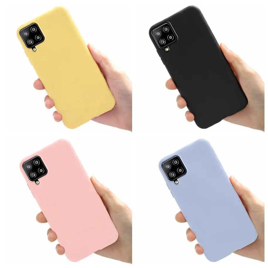 Силиконовый чехол с полным покрытием для Samsung Galaxy M62, F62, F12, 2021 м, 12 м, 62, SM-M625F, матовый мягкий чехол